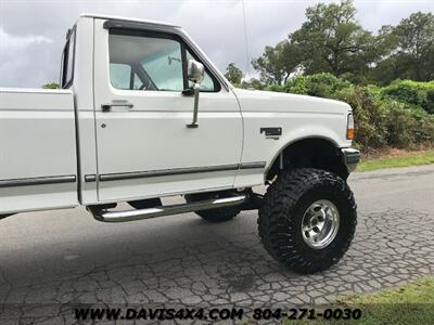 1997 Ford F-350 XLT Regular Cab Long Bed 4x4 Powerstroke Turbo Diesel Manual Shift Lifted OBS Classic Pickup - Photo 30 - North Chesterfield, VA 23237