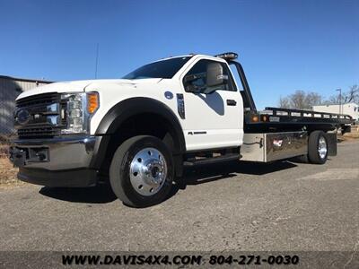 2017 Ford F550 4x4 Rollback/Wrecker/Tow Truck Two Car Carrier XLT  Diesel - Photo 1 - North Chesterfield, VA 23237