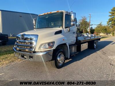 2019 Hino 258 Diesel Flatbed Rollback Tow Truck   - Photo 1 - North Chesterfield, VA 23237