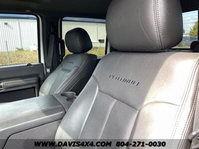 2016 Ford F-450 Super Duty F450 Platinum 4x4 Dually Diesel Loaded   - Photo 7 - North Chesterfield, VA 23237
