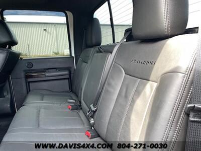 2016 Ford F-450 Super Duty F450 Platinum 4x4 Dually Diesel Loaded   - Photo 13 - North Chesterfield, VA 23237