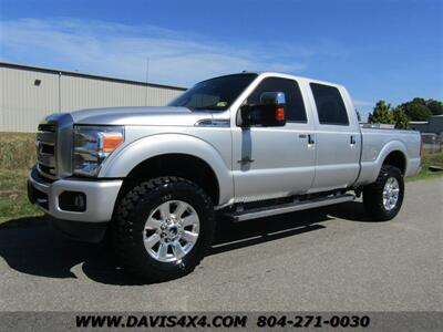 2015 Ford F-250 Super Duty Platinum Edition 4X4 Lifted (SOLD)   - Photo 1 - North Chesterfield, VA 23237