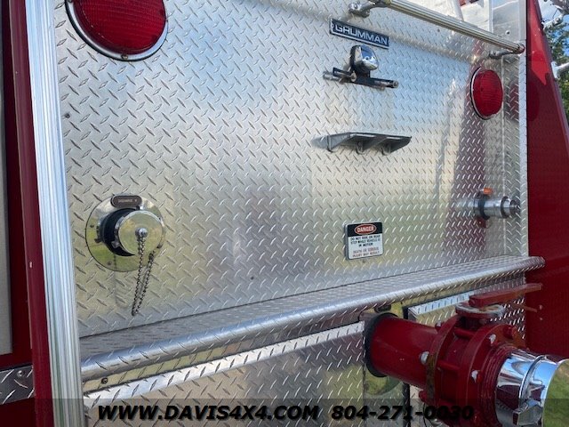 1990 International Navistar Grumman Fire Truck Pump Truck FRT 1000 - Photo 23 - North Chesterfield, VA 23237