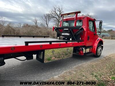 2012 Freightliner M2 106 Side Puller Flatbed Rollback Tow Truck   - Photo 12 - North Chesterfield, VA 23237