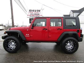 2008 Jeep Wrangler Unlimited X Lifted 4X4 Off Road   - Photo 2 - North Chesterfield, VA 23237