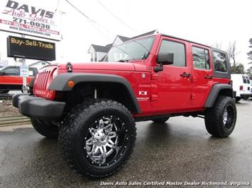 2008 Jeep Wrangler Unlimited X Lifted 4X4 Off Road   - Photo 1 - North Chesterfield, VA 23237