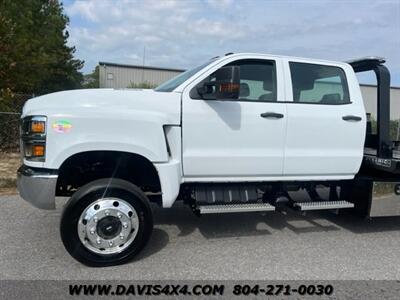 2019 Chevrolet C6500 Crew Cab 4x4 Flatbed Tow Truck Rollback Diesel   - Photo 8 - North Chesterfield, VA 23237
