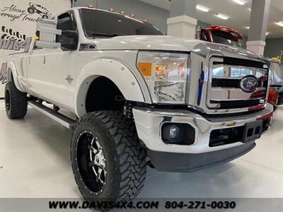 2015 Ford F-350 Super Duty Crew Cab Lariat Long Bed Powerstroke  Turbo Diesel 4x4 Lifted Pickup - Photo 22 - North Chesterfield, VA 23237