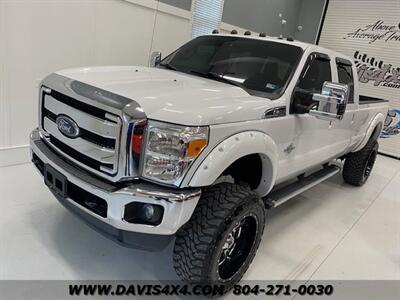 2015 Ford F-350 Super Duty Crew Cab Lariat Long Bed Powerstroke  Turbo Diesel 4x4 Lifted Pickup - Photo 41 - North Chesterfield, VA 23237