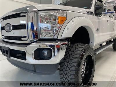 2015 Ford F-350 Super Duty Crew Cab Lariat Long Bed Powerstroke  Turbo Diesel 4x4 Lifted Pickup - Photo 42 - North Chesterfield, VA 23237