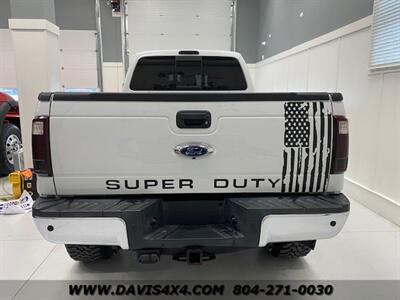 2015 Ford F-350 Super Duty Crew Cab Lariat Long Bed Powerstroke  Turbo Diesel 4x4 Lifted Pickup - Photo 5 - North Chesterfield, VA 23237