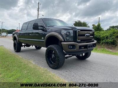 2012 Ford F-250 6 Door Conversion King Ranch Diesel 4x4 Lifted   - Photo 3 - North Chesterfield, VA 23237