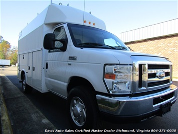 2014 Ford E-Series Van E-350 KUV Utility Body Commercial Work Cargo Truck  Bin Body Van Econoline Enclosed Knapheide - Photo 22 - North Chesterfield, VA 23237