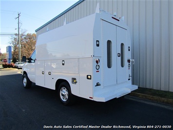 2014 Ford E-Series Van E-350 KUV Utility Body Commercial Work Cargo Truck  Bin Body Van Econoline Enclosed Knapheide - Photo 3 - North Chesterfield, VA 23237