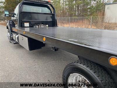 2017 Ford F650 Superduty Flatbed Tow Truck Rollback   - Photo 17 - North Chesterfield, VA 23237