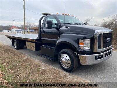 2017 Ford F650 Superduty Flatbed Tow Truck Rollback   - Photo 3 - North Chesterfield, VA 23237