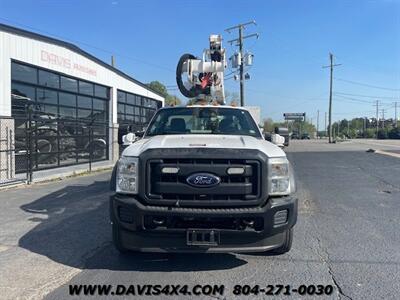 2012 FORD F-550 Superduty 4x4 Altech AT37G Utility Bucket Truck   - Photo 2 - North Chesterfield, VA 23237