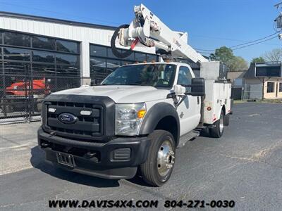 2012 FORD F-550 Superduty 4x4 Altech AT37G Utility Bucket Truck   - Photo 1 - North Chesterfield, VA 23237