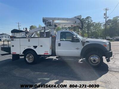 2012 FORD F-550 Superduty 4x4 Altech AT37G Utility Bucket Truck   - Photo 4 - North Chesterfield, VA 23237