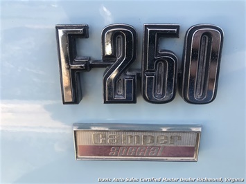 1973 Ford F-250 Camper Special Ranger Classic (SOLD)   - Photo 30 - North Chesterfield, VA 23237