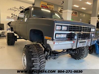 1989 Chevrolet Crew Cab Short Bed Square Body Lifted 4x4   - Photo 3 - North Chesterfield, VA 23237