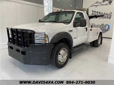 2006 Ford F-450 XLT Super Duty Bulletproofed Diesel Wrecker  Regular Cab Power Stroke Turbo Single Line/Snatch Repo Recovery - Photo 3 - North Chesterfield, VA 23237