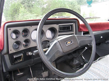 1986 Chevrolet Silverado 1500 CK10 Custom Deluxe 4X4 Square Body (SOLD)   - Photo 25 - North Chesterfield, VA 23237