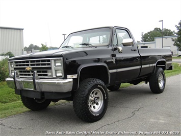 1986 Chevrolet Silverado 1500 CK10 Custom Deluxe 4X4 Square Body (SOLD)   - Photo 1 - North Chesterfield, VA 23237