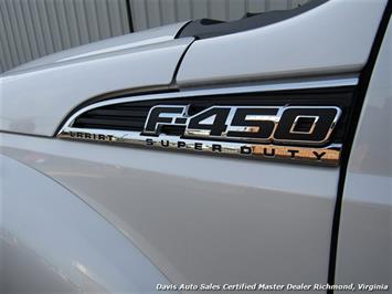2015 Ford F-450 Super Duty Platinum Pearl White Diesel 4X4 Dually Crew Cab   - Photo 21 - North Chesterfield, VA 23237