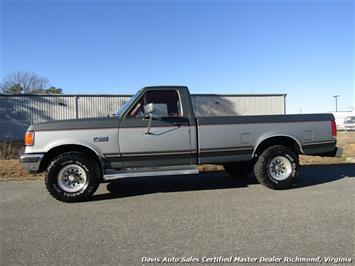 1991 Ford F-150 XLT Lariat 4X4 Rust Free Regular Cab Long Bed   - Photo 2 - North Chesterfield, VA 23237