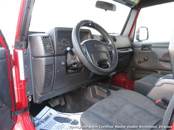 2003 Jeep Wrangler Sport 4X4 Hard Top 4.0 6 Cyl Automatic   - Photo 12 - North Chesterfield, VA 23237