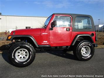 2003 Jeep Wrangler Sport 4X4 Hard Top 4.0 6 Cyl Automatic   - Photo 5 - North Chesterfield, VA 23237
