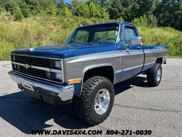 1984 Chevrolet K20 Squarebody 4X4 Long Bed Pick Up Truck   - Photo 1 - North Chesterfield, VA 23237