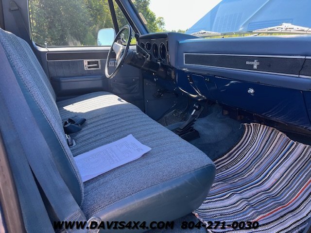 1984 Chevrolet K20 Squarebody 4X4 Long Bed Pick Up Truck - Photo 32 - North Chesterfield, VA 23237