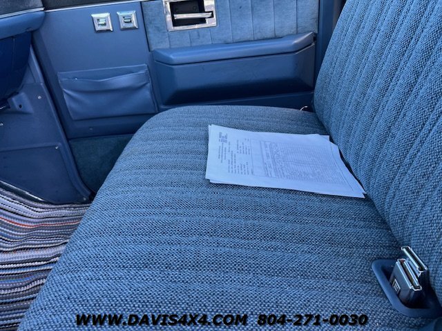1984 Chevrolet K20 Squarebody 4X4 Long Bed Pick Up Truck - Photo 11 - North Chesterfield, VA 23237