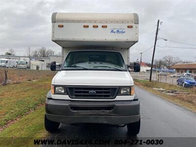 2002 FORD E-550 Econoline Heavy Duty Commercial Cargo 7.3  Powerstroke Turbo Diesel Work Box Truck With Overhang Attic And Rear Lift Gate - Photo 2 - North Chesterfield, VA 23237