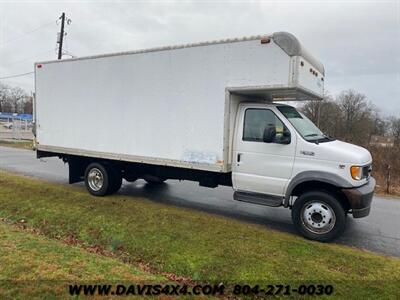 2002 FORD E-550 Econoline Heavy Duty Commercial Cargo 7.3  Powerstroke Turbo Diesel Work Box Truck With Overhang Attic And Rear Lift Gate - Photo 6 - North Chesterfield, VA 23237