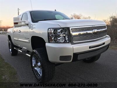 2011 Chevrolet Silverado 1500 LTZ 4X4 Lifted Fully Loaded Platinum Pearl White  Pick Up - Photo 12 - North Chesterfield, VA 23237