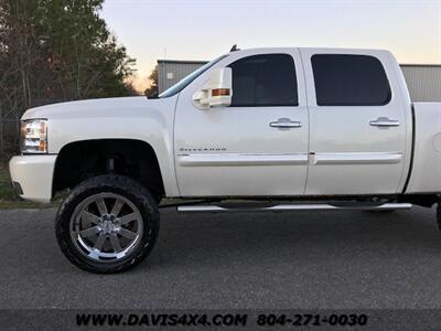 2011 Chevrolet Silverado 1500 LTZ 4X4 Lifted Fully Loaded Platinum Pearl White  Pick Up - Photo 3 - North Chesterfield, VA 23237