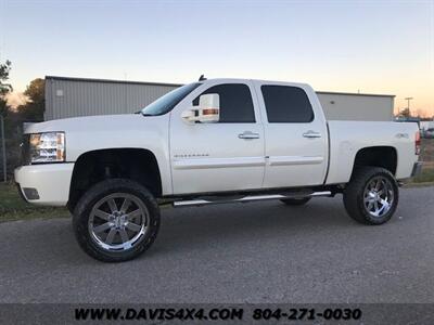 2011 Chevrolet Silverado 1500 LTZ 4X4 Lifted Fully Loaded Platinum Pearl White  Pick Up - Photo 2 - North Chesterfield, VA 23237