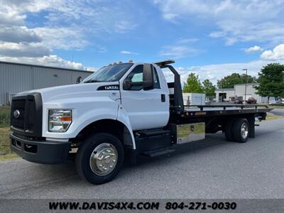 2017 FORD F650 Super Duty Rollback/Wrecker Commercial Tow Truck  Two Car Carrier - Photo 1 - North Chesterfield, VA 23237