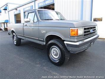 1989 Ford F-250 XLT Lariat 4X4 Regular Cab Long Bed Low Mileage   - Photo 11 - North Chesterfield, VA 23237