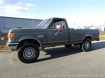 1989 Ford F-250 XLT Lariat 4X4 Regular Cab Long Bed Low Mileage   - Photo 1 - North Chesterfield, VA 23237