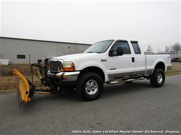 2001 Ford F-250 Super Duty XLT 7.3 Diesel 4X4 SuperCab Snow Plow   - Photo 1 - North Chesterfield, VA 23237