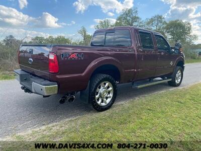2011 Ford F-250 Super Duty Lariat Crew Cab Short Bed 4x4 Diesel  Pickup - Photo 4 - North Chesterfield, VA 23237