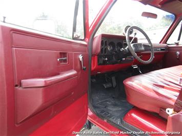 1986 Chevrolet Scottsdale Custom Deluxe 10 C/K10 4X4 Dana 60 OBS Regular Cab Long Bed   - Photo 9 - North Chesterfield, VA 23237