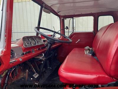 1958 Ford Fire Truck Cab Over Custom Cab Flatbed Tow Truck Car Hauler  Ramp Vehicle - Photo 8 - North Chesterfield, VA 23237