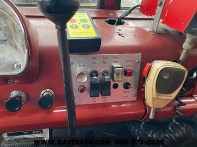 1958 Ford Fire Truck Cab Over Custom Cab Flatbed Tow Truck Car Hauler  Ramp Vehicle - Photo 31 - North Chesterfield, VA 23237