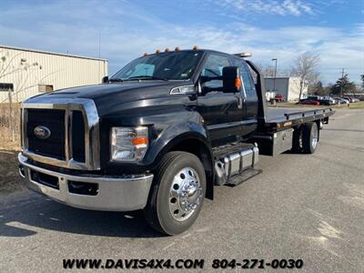 2017 Ford F-650 Superduty Extended Cab Diesel Rollback Tow Truck  Flatbed - Photo 1 - North Chesterfield, VA 23237