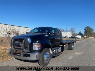 2017 Ford F-650 Superduty Extended Cab Diesel Rollback Tow Truck  Flatbed - Photo 2 - North Chesterfield, VA 23237